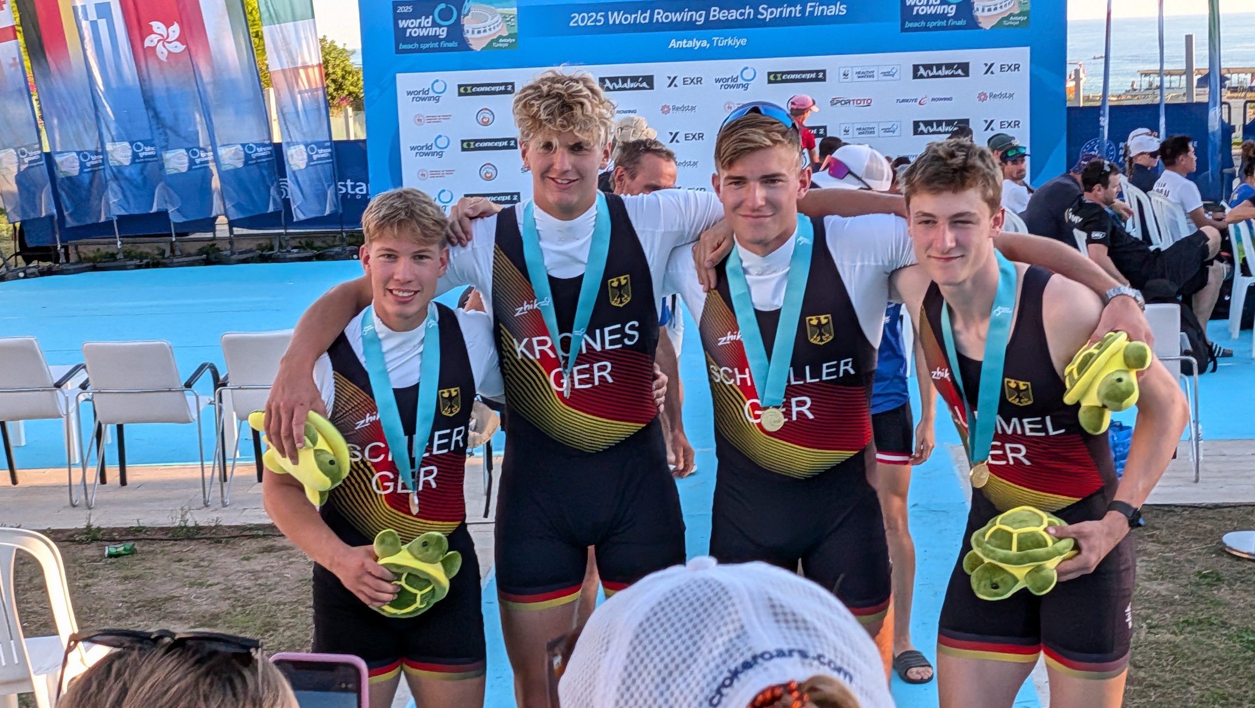 WM Coastal – zwei Mal Gold & drei Mal Silber U19